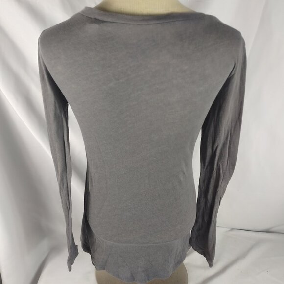 Threads 4 Thought Womens Gray Long Sleeve T-Shirt Size Large - Picture 4 of 5